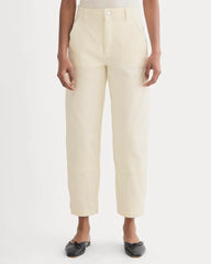 The Utility Barrel Pant | Bone | Regular