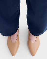 Made in Italy Almond-Toe Flat | Affogato