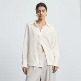 The City Stripe Shirt | Bone