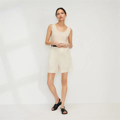 The Linen Way-High® Drape Short | Canvas