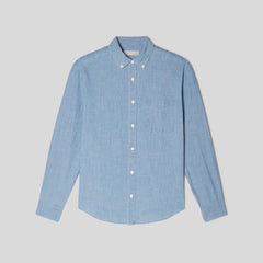 The Relaxed Organic Chambray Shirt | Mid ReChambray