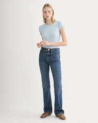The Cozy Rib Tee | Skywriting