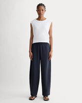 The Off-Duty Barrel Pant | Navy