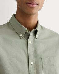 The Slim Oxford Shirt | Sage Green | Tall