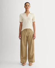 The Low-Rise Chino | Ash Brown