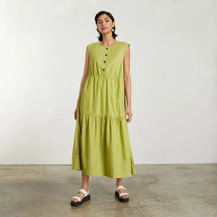 The Tiered Midi Dress | Pepper