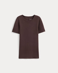 The Luxe Rib Crew | Coffee Bean