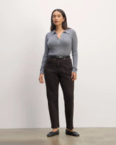 The Cheeky Hourglass Jean | Washed Black | 28.5" Inseam
