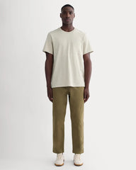 The Premium-Weight Pocket Tee | Uniform | Heather Oatmeal