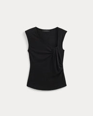 Asymmetrical Top in Butterluxe | Black