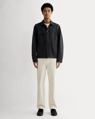 The Denim Utility Jacket | Black