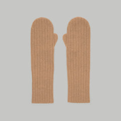 The Cashmere Mittens | Light Camel