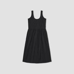 The Poplin Summer Dress | Black