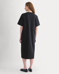 Weekend Tee Midi Dress | Black