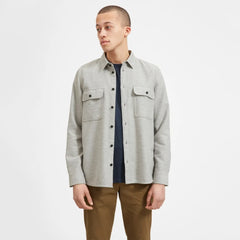 The Heavyweight Overshirt | Uniform | Heathered Grey