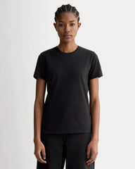 The Slim Crew in Essential Cotton | Black