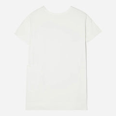 The Oversized Mariner Dress | White