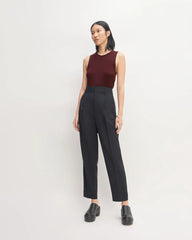The Tank in Ultrasoft Merino | Burgundy