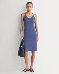 Sweater Racerback Midi Dress | Blue Dusk
