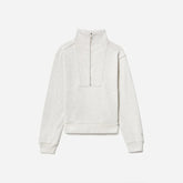 The Track Half-Zip | Light Heather Grey