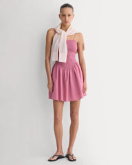 Gauze Smocked Mini Dress | Heather Rose