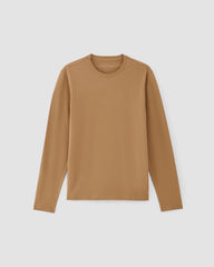 The Essential Organic Long-Sleeve Tee | Toasted Coconut