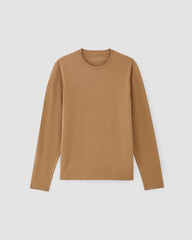 The Essential Organic Long-Sleeve Tee | Toasted Coconut