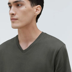 The Organic Cotton V-Neck Tee | Kambaba