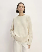 The Cotton Honeycomb Square Crew | Canvas