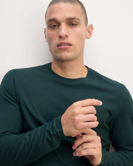 The Essential Organic Long-Sleeve Tee | Scarab