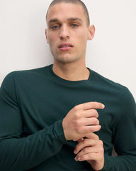 The Essential Organic Long-Sleeve Tee | Scarab