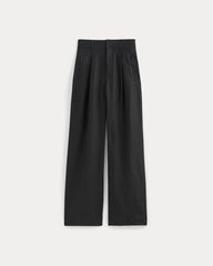 The Linen Way-High® Drape Pant | Black