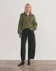 The Half-Zip in Everyday Cotton | Kalamata