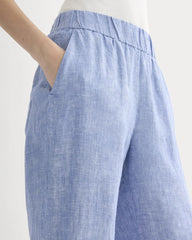 The Linen Easy Pant | Chambray