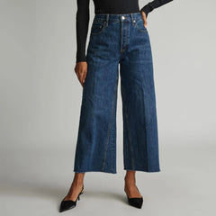 The Way-Wide Crop Jean | Iznik Ink