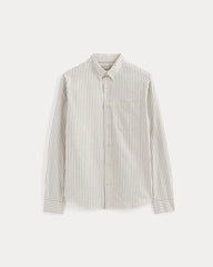 The Classic Oxford Shirt | Bone/Navy | Standard
