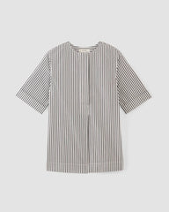 The Supima® Cotton Tunic | Optic White / Black