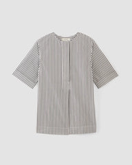 The Supima® Cotton Tunic | Optic White / Black