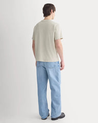 Archive Standard-Fit Cotton Crew | Heathered Oatmeal