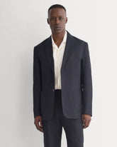 Soyeux Linen Linen Blazer | Black