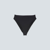 The High-Rise Cheeky Bikini Bottom | Black