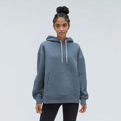 The Track Organic Cotton Popover | Faded Blue
