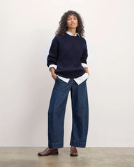 The Cocoon Crew in Everyday Cotton | Navy