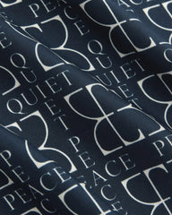 Everlane x Peace & Quiet Silk Bandana | Navy