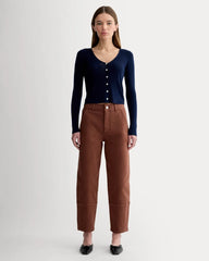 The Utility Barrel Pant | Rosewood | Tall