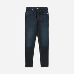 The Curvy Authentic Stretch High-Rise Skinny Jean | Dark Blue Wash | 26.5" Inseam
