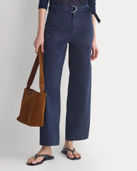 Utility Straight-Leg Cargo Pant | Navy
