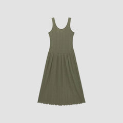 The Rib Soft Knit Scoop-Neck Dress | Kalamata