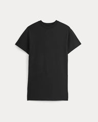 Weekend Tee Mini Dress | Black