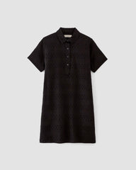 The Linen Eyelet Shirtdress | Black Eyelet